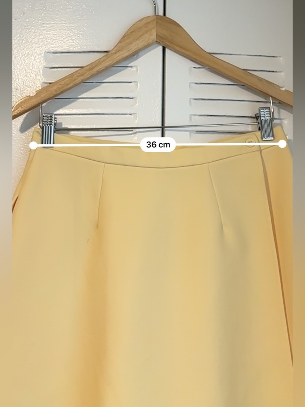 Vintage Jennifer K Yellow A-Line Skirt Made in Canada Size 14 Elegant - Picture 13 of 13